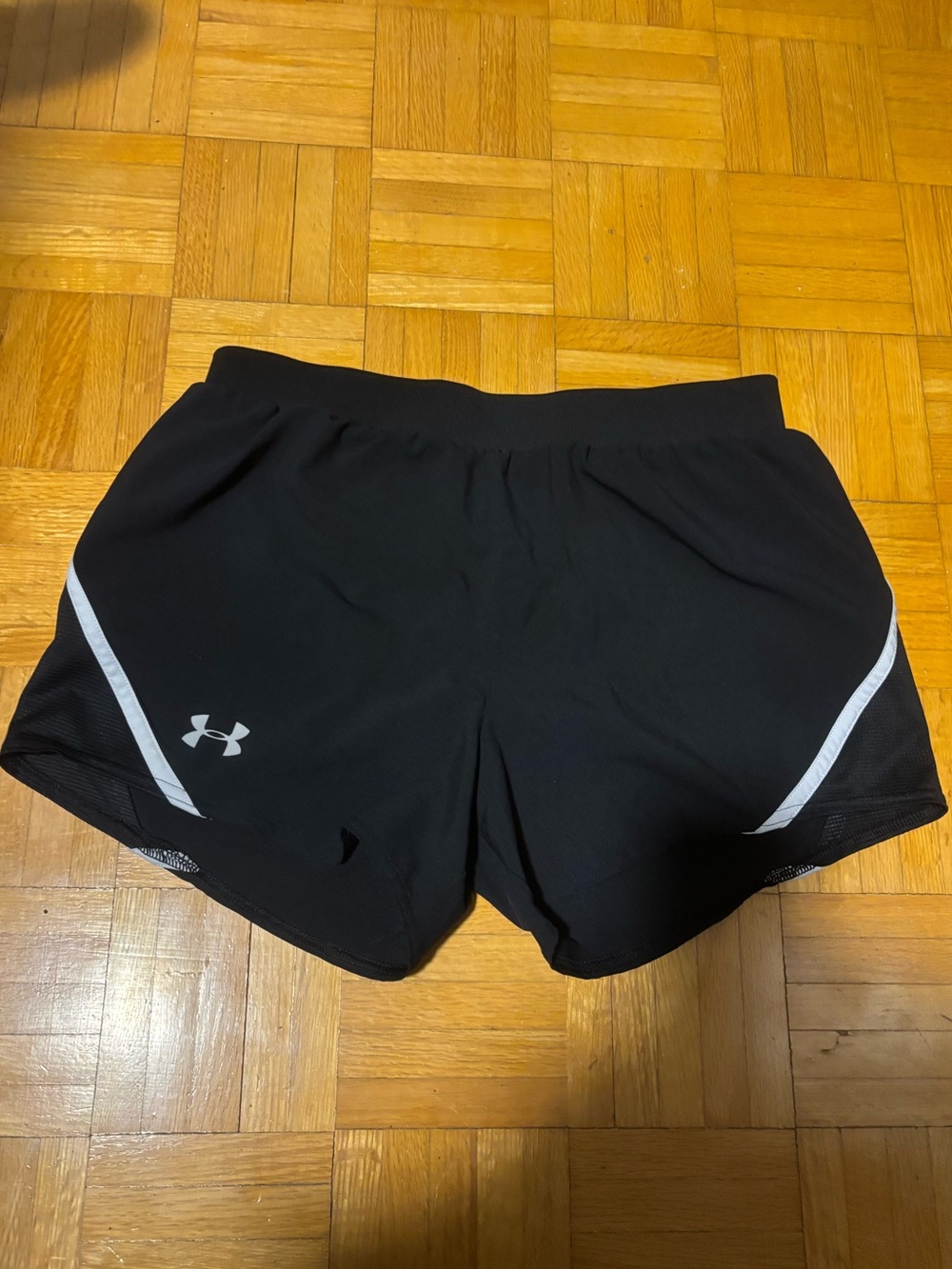 Under Armour Women's Black Athletic Running Shorts